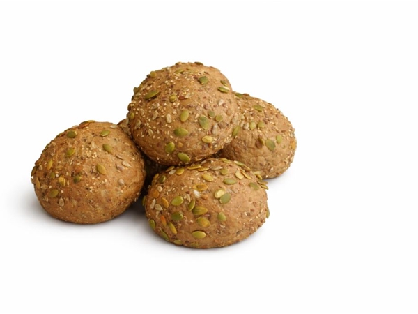 Afbakbroodjes waldkornbollen
