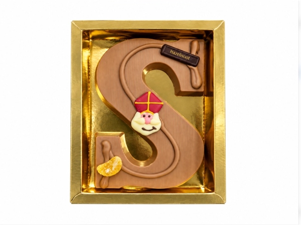 Chocolade letter hazelnoot